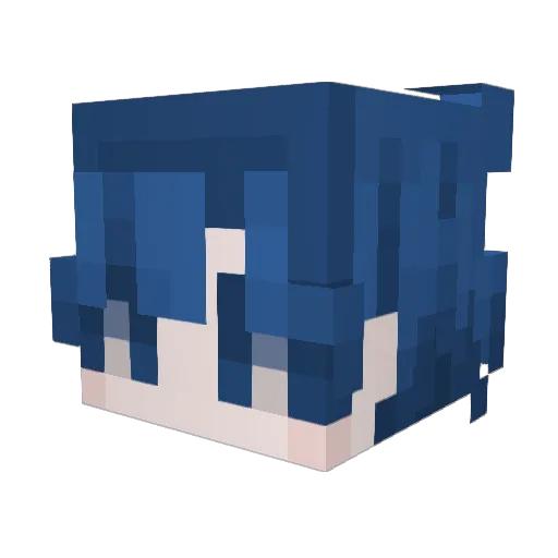Prem1515 Minecraft avatar head, 3D render