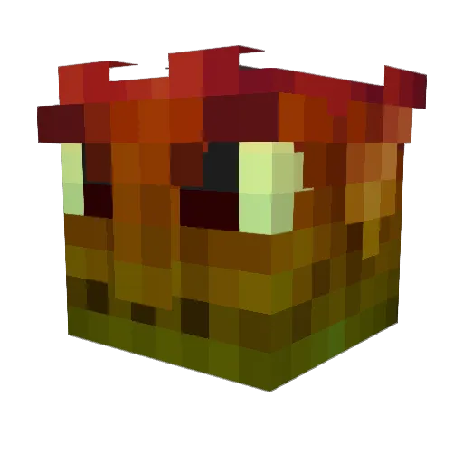 Prennhardth Minecraft avatar head, 3D render