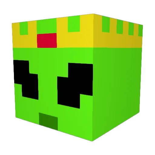 Prepblobfish5 Minecraft avatar head, 3D render