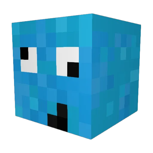 Preppie32 Minecraft avatar head, 3D render