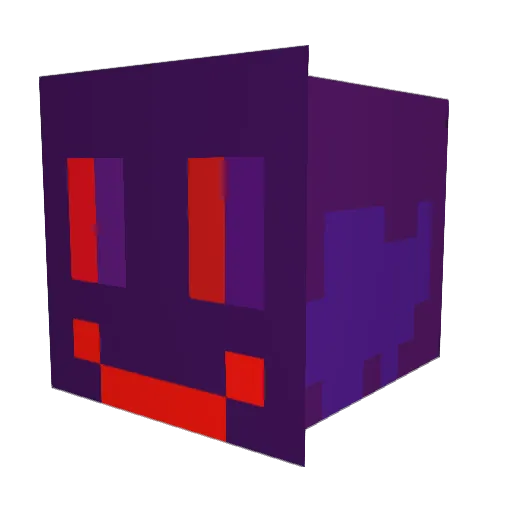 PresentPlayer123 Minecraft avatar head, 3D render