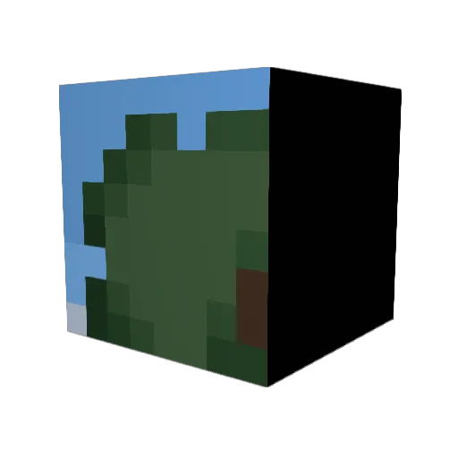 President_Spear Minecraft avatar head, 3D render