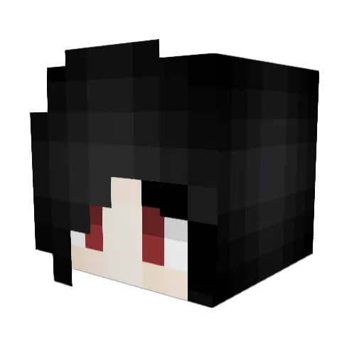 Prest2013 Minecraft avatar head, 3D render