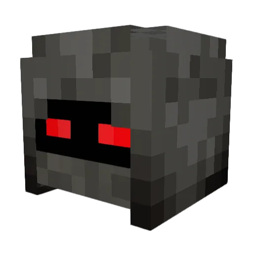 PrestigeKirby Minecraft avatar head, 3D render