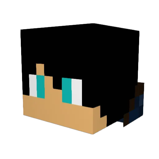 Prestiged_Chaz Minecraft avatar head, 3D render