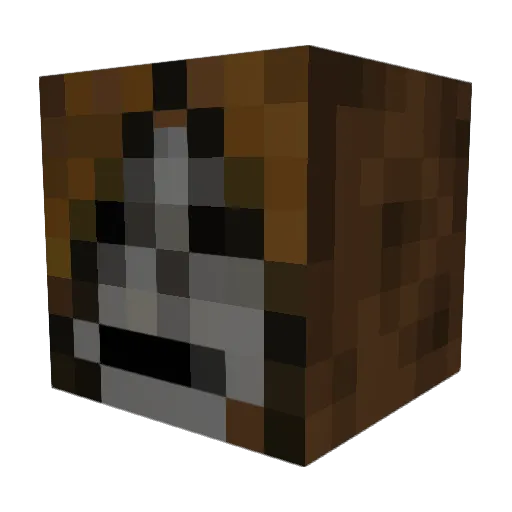 PrestoExpert21 Minecraft avatar head, 3D render