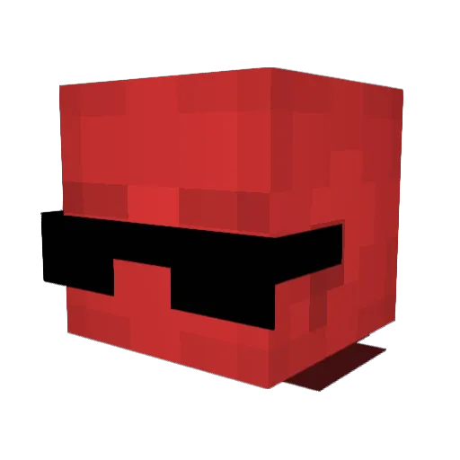 Preston2487764 Minecraft avatar head, 3D render