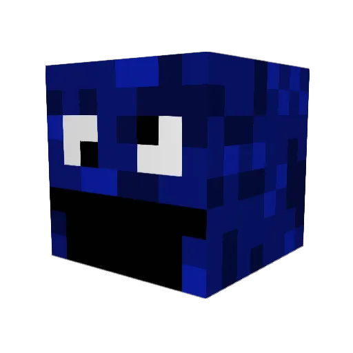 PrestonDyno Minecraft avatar head, 3D render