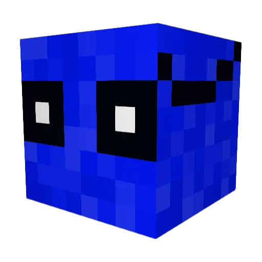Preston_CR Minecraft avatar head, 3D render