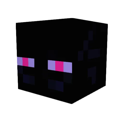 Preteco Minecraft avatar head, 3D render