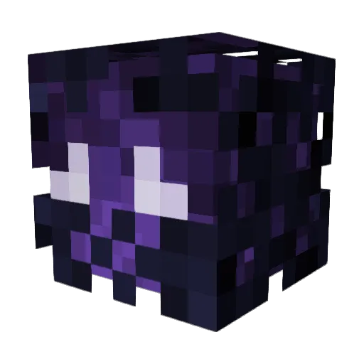 PrettyBirdy2011 Minecraft avatar head, 3D render