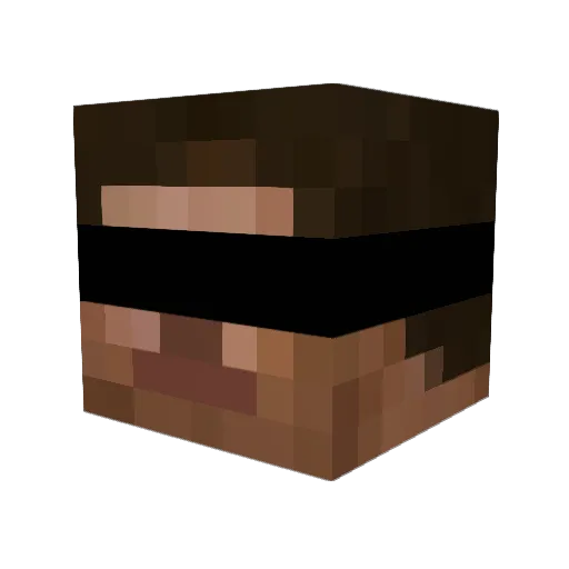 PrettyPrinces420 Minecraft avatar head, 3D render