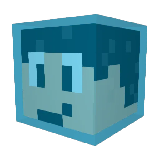 Pretzel1505 Minecraft avatar head, 3D render