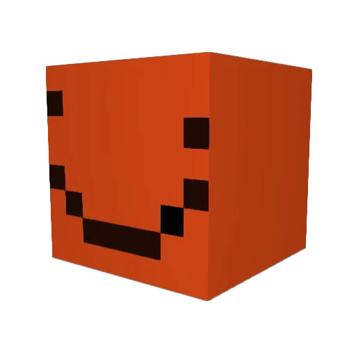 Prez33 Minecraft avatar head, 3D render