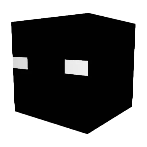 Prezx Minecraft avatar head, 3D render