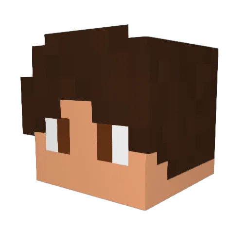 Prezzi3216 Minecraft avatar head, 3D render