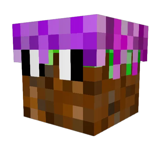 Price1610 Minecraft avatar head, 3D render