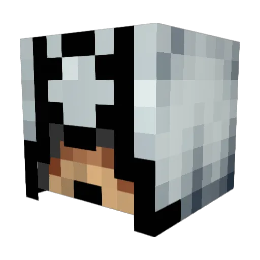 PricedStudios Minecraft avatar head, 3D render