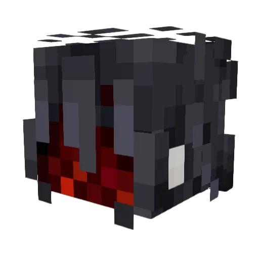 PricelessPink Minecraft avatar head, 3D render