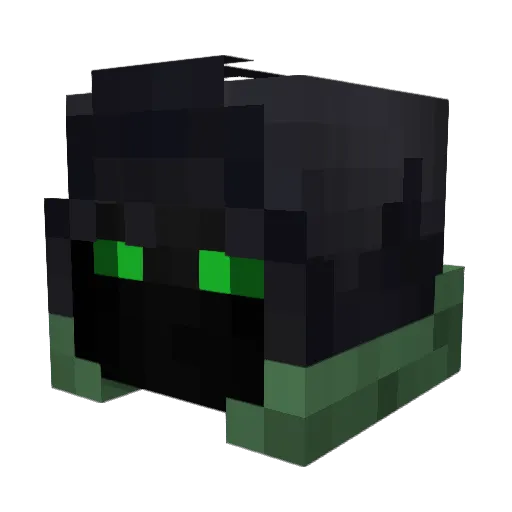 Pricl0rd Minecraft avatar head, 3D render