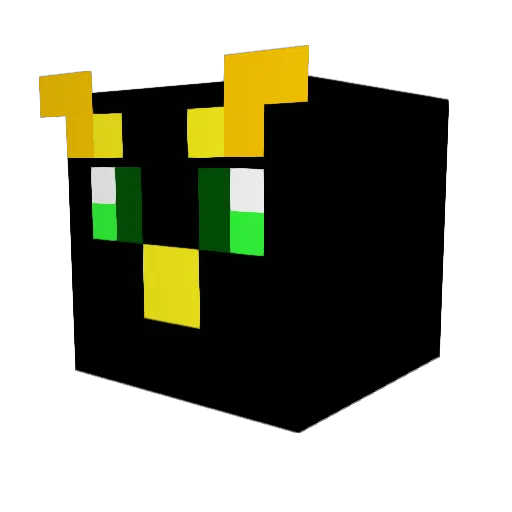 Pricly_Penguin Minecraft avatar head, 3D render
