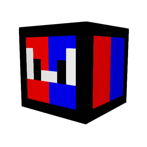 PrietaDeChillan_ Minecraft avatar head, 3D render