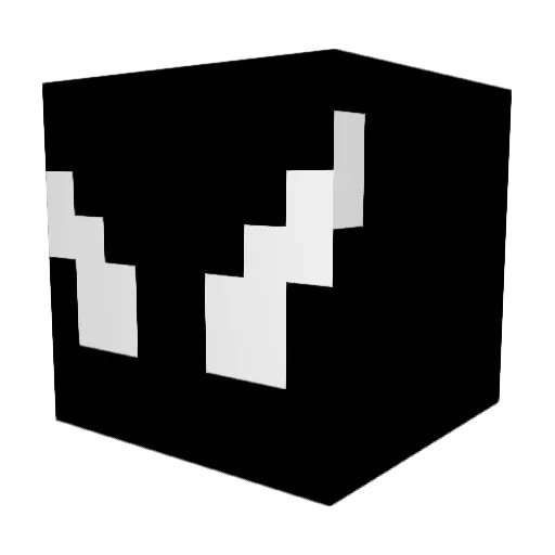 Priioh Minecraft avatar head, 3D render