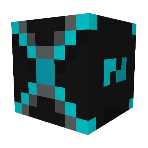 PrimXE8 Minecraft avatar head, 3D render