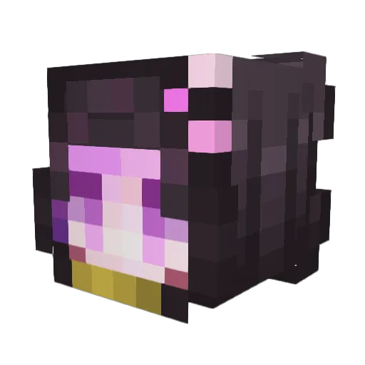 PrimeDestiny Minecraft avatar head, 3D render