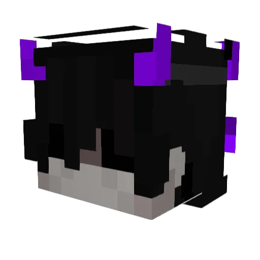 PrimeKing05 Minecraft avatar head, 3D render