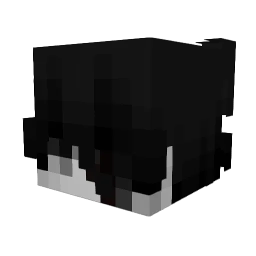 PrimeMatteo Minecraft avatar head, 3D render