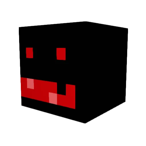 PrimeThaqil Minecraft avatar head, 3D render