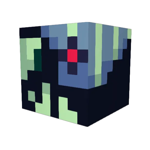 Primex378 Minecraft avatar head, 3D render