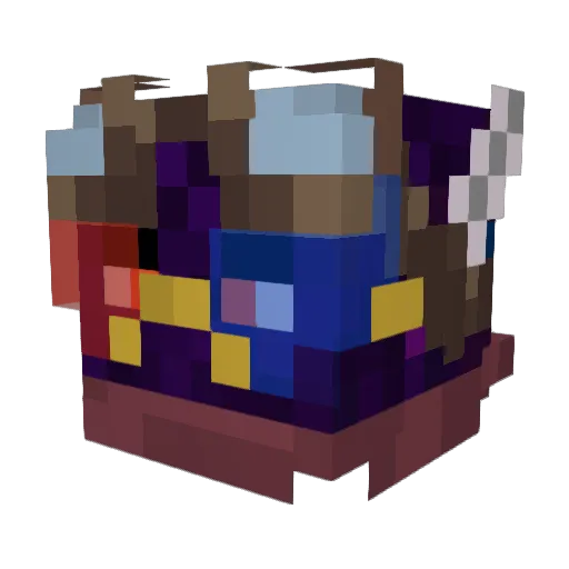 Primo2002 Minecraft avatar head, 3D render