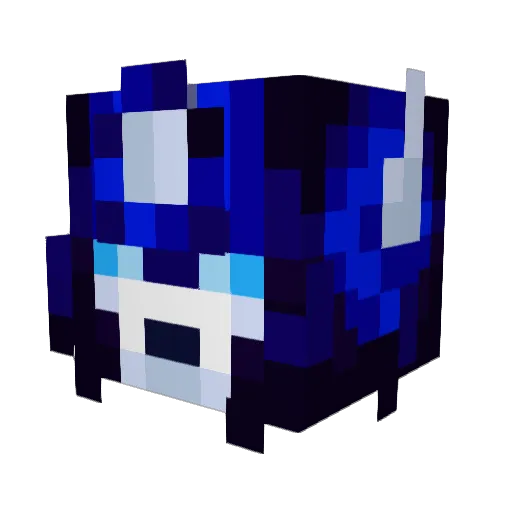 Primus_Craft Minecraft avatar head, 3D render