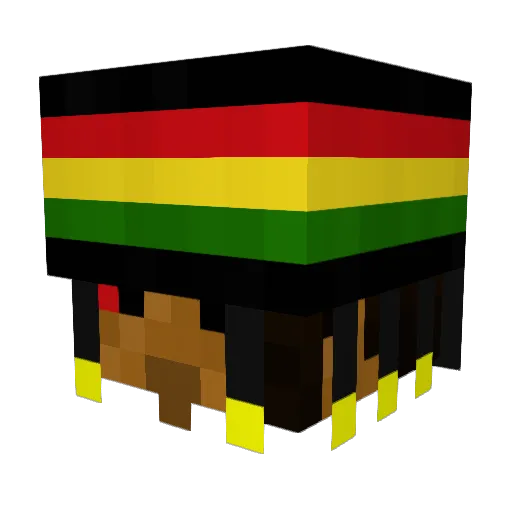 PrinCe_lAaSHuD Minecraft avatar head, 3D render
