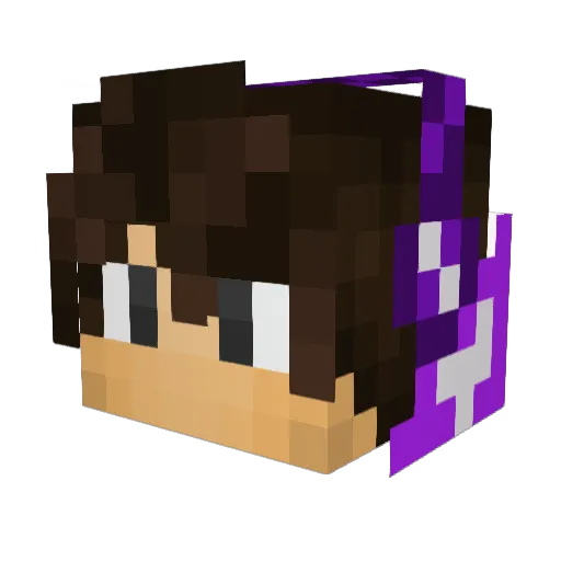 Prince4004 Minecraft avatar head, 3D render