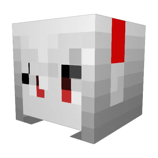 PrinceOnStar Minecraft avatar head, 3D render