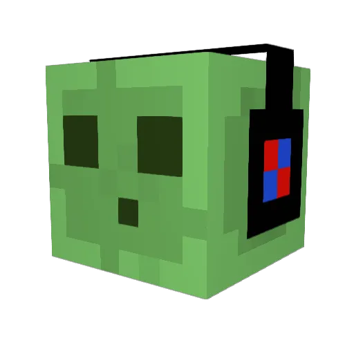 PrinceRein Minecraft avatar head, 3D render
