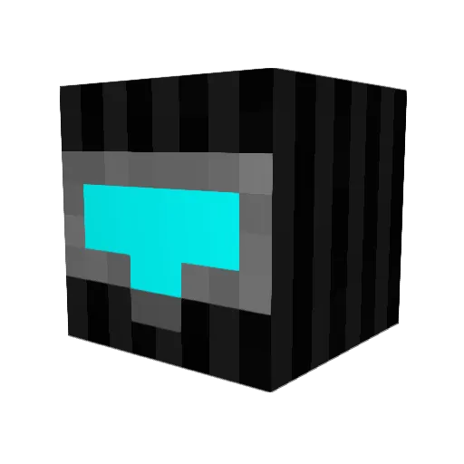 PrinceRunny Minecraft avatar head, 3D render