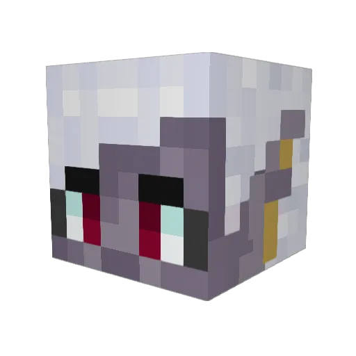 Prince_Sarah Minecraft avatar head, 3D render