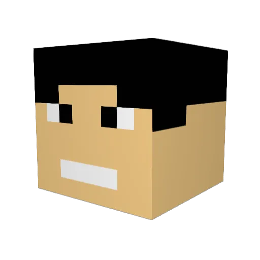 Prince_Sweden Minecraft avatar head, 3D render