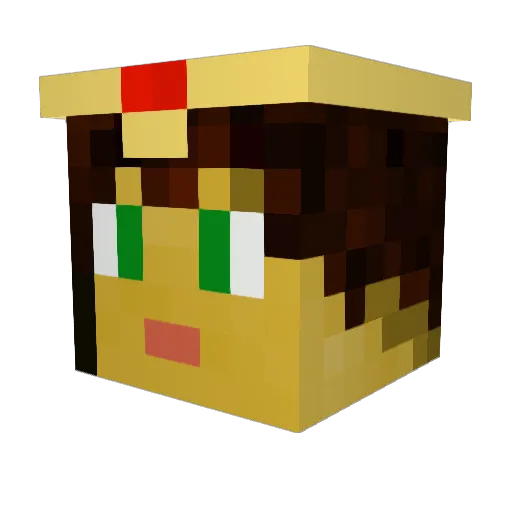 Prince_Viper Minecraft avatar head, 3D render