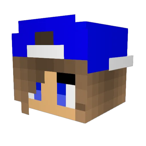 PrincesJulia0 Minecraft avatar head, 3D render