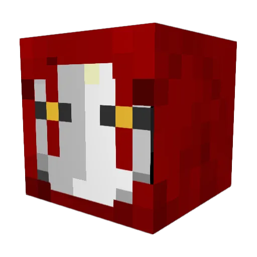 Princey1 Minecraft avatar head, 3D render