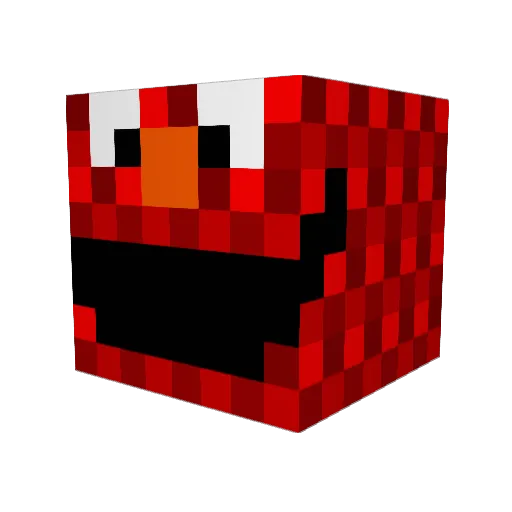 Princey_ Minecraft avatar head, 3D render