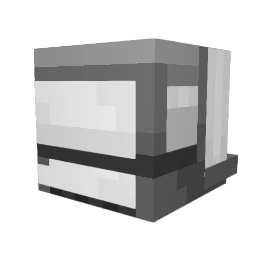 PrinterMeat Minecraft avatar head, 3D render