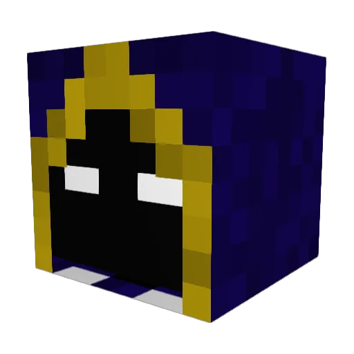 Prinz_Abu Minecraft avatar head, 3D render