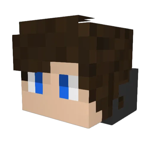 Prinz_Kevo Minecraft avatar head, 3D render