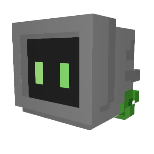 PriorityPrime16 Minecraft avatar head, 3D render